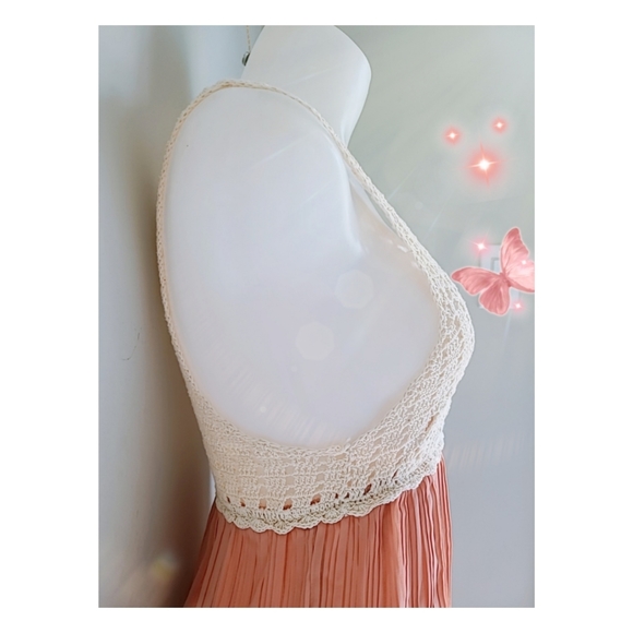 Knit and Chiffon Dress 🤩 - Picture 4 of 6